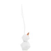 geometrischer Dekohänger Schneemann