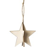 3D Dekohänger Steck-Stern