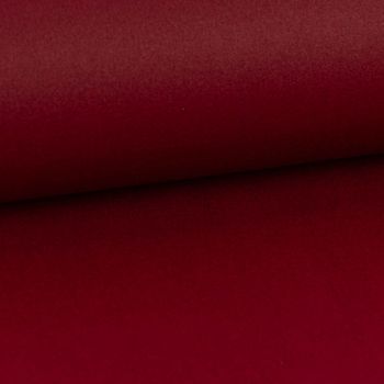 Tischdeckenstoff abwaschbar Baumwollstoff beschichtet Enduit uni grantapfel rot 1,45m Breite