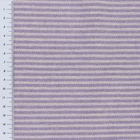 Dekostoff Dobby Streifen 3mm lila beige 1,40m Breite