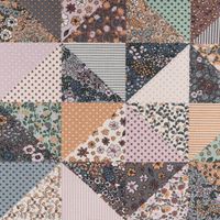 85898-Dekostoff-Halbpanama-Sweet-Flower-Quilt-Patchwork-Vintage-Bluemchen-bunt-lila-1-40m-Breite-DSC-8349.jpg Dekostoff Halbpanama Sweet Flower Quilt Patchwork Vintage Blümchen bunt lila 1,40m Breite