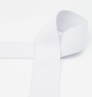 Gummiband elastisch weiß Breite: 5cm
