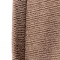 Detailaufnahme seitensaum Thermogardine braun