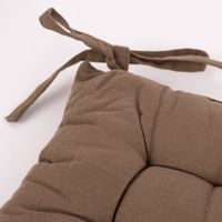 85990-Stuhlkissen-aus-Baumwolle-mit-Binderbaendern-einfarbig-taupe-38x38cm-KW40-2023-6740.jpg Detailaufnahme Bindeband Stuhlkissen in taupe