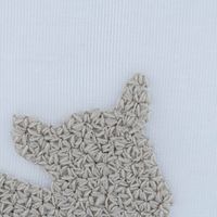 Rasch Textil Kinder Gardinenstoff Bambino Counting Sheep Schäfchen ecru weiß natur 150cm