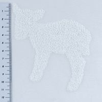 Rasch Textil Kinder Gardinenstoff Bambino Counting Sheep Schäfchen ecru weiß natur 150cm