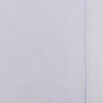 Rasch Textil Gardinenstoff Stores May Gitterstruktur weiß 280cm