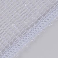 Rasch Textil Gardinenstoff Stores May Gitterstruktur weiß 280cm