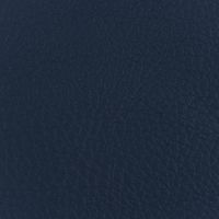 Robustes Kunstleder ohne Weichmacher in sattem Marine-Blau Nahaufnahme