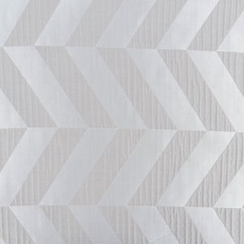 Rasch Textil Vorhangstoff Doubleface Doppelgewebe Willow Chevron Streifen beige 295cm breit