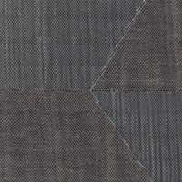 Rasch Textil Vorhangstoff Doubleface Doppelgewebe Willow Chevron Streifen anthrazit 295cm breit