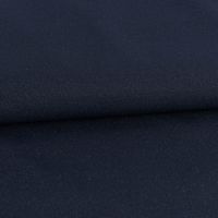Bekleidungsstoff Outdoorstoff mit Glitzer wasserabweisend uni dunkelblau 1,45m Breite