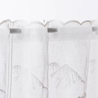 86151-Scheibengardine-Stickerei-Leinenoptik-naehfrei-Winterhaus-wollweiss-30cm-Hoehe-DSC-8411.jpg Scheibengardine Stickerei Leinenoptik nähfrei Winterhaus wollweiß 30cm Höhe