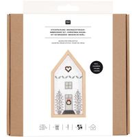 Stickpackung Weihnachtshaus - Verpackung