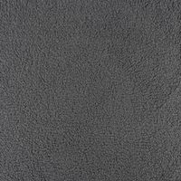 Boucle Stoff Teddystoff Kunstfell Teddy Fur uni grau 1,5m Breite