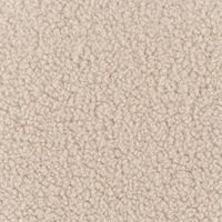 Boucle Stoff Teddystoff Kunstfell Teddy Fur uni beige-sand 1,5m Breite