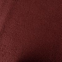 Boucle Stoff Teddystoff Kunstfell Teddy Fur uni mauve-rot 1,5m Breite