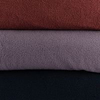 Boucle Stoff Teddystoff Kunstfell Teddy Fur uni llila 1,5m Breite