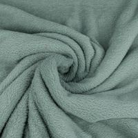 Wellness Fleece Stoff Doubleface einfarbig mintgrün 1,45m Breite