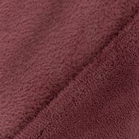 Wellness Fleece Stoff Doubleface einfarbig mauve 1,45m Breite