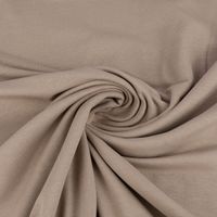 Sweatstoff kuschelweich uni sand 1,50m Breite