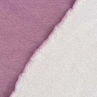 Sweatstoff Lurex kuschelweich uni rosa 1,45m Breite