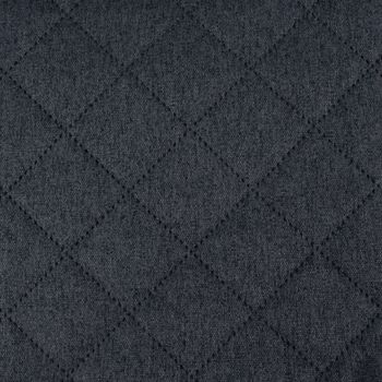 Polsterstoff QUATTRO Filzoptik gesteppt anthrazit 1,40m Breite