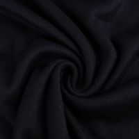 Viskose Strickstoff Feinstrick uni schwarz 1,50m Breite