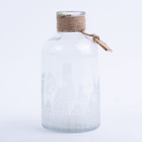 86393-Vase-mit-Haeuserreihe-transparent-oder-halbtransparent-aus-Glas-8x15-5cm-DSC-0522.jpg Gesamtaufnahme transparente Vase mit halbtransparenter milchiger Häuserreihe