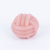 kerze in kontenform in rosa