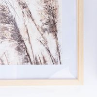 anschnitt bild im holzrahmen