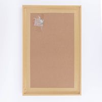 Rückseite wandbild im holzrahmen