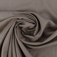 Viskosestoff Bekleidungsstoff Radiance in Khaki Grün mit silbern glitzerndem Foliendruck