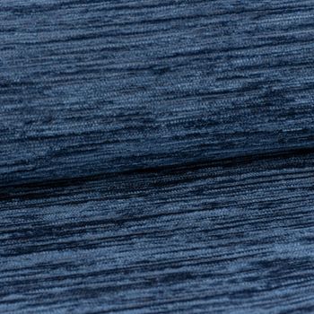 Thermostoff Chenille isolierend Akustik Kälteschutz blau 1,40m Breite