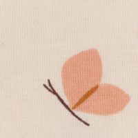 86458-Jersey-Baumwolljersey-BUTTERFLY-Schmetterlinge-beige-lachsrosa-1-5m-Breite-86458-04.jpg Jersey aus Baumwolle in Beige mit Schmetterlingen nahaufnahme