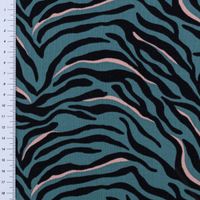 86459-Jersey-Baumwolljersey-Animalprint-Zebra-Streifen-petrol-schwarz-rosa-1-5m-Breite-86459-05.jpg Animalprint Jersey im Zebra-Look in Petrol mit maßband