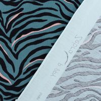 86459-Jersey-Baumwolljersey-Animalprint-Zebra-Streifen-petrol-schwarz-rosa-1-5m-Breite-86459-07.jpg Animalprint Jersey im Zebra-Look in Petrol mit Rückseite