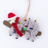 86483-Sass-und-Belle-Dekohaenger-Weihnachten-Faultier-mit-Lichterkette-Filz-Holz-grau-bunt-14x9cm-86483-02.jpg Sass & Belle Dekohänger Weihnachten Faultier mit Lichterkette Filz Holz grau bunt 14x9cm