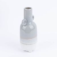 86510-Sass-und-Belle-Vase-Mojave-glasiert-Steinzeug-grau-weiss-23x10-5cm-86510-04.jpg Sass & Belle Vase Mojave glasiert Steinzeug grau seitlich fotografiert