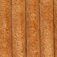 Wellness Fleecestoff Cordoptik breite Rippen uni camel 1,5m Breite