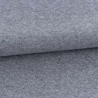 Viskose Strickstoff Feinstrick uni grau meliert 1,50m Breite