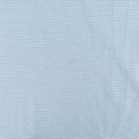 Jersey Baumwolljersey YARN DYED Streifen fein weiß blau 1,5m Breite