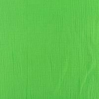 Musselin Stoff Double Gauze NEON einfarbig grün 1,35m Breite