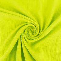 86553-Musselin-Stoff-Double-Gauze-NEON-einfarbig-gelb-1-35m-Breite-86553-06.jpg Musselin Stoff Double Gauze NEON einfarbig gelb 1,35m Breite