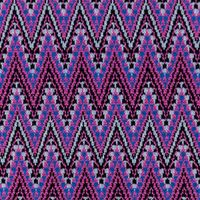 Strickstoff Jacquard Chevron ZickZack fein violett rosa 1,48m Breite