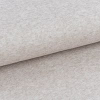 Viskose Strickstoff Feinstrick uni beige meliert 1,50m Breite