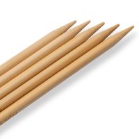 Prym Stricknadeln für Strümpfe aus BAMBUS 5 Stück 20cm Ø2,5mm