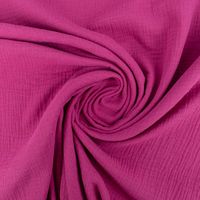 86598-Musselin-Stoff-Double-Gauze-einfarbig-dunkel-pink-1-35m-Breite-86598-06.jpg Musselin Stoff Double Gauze einfarbig dunkel pink 1,35m Breite