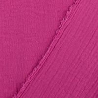86598-Musselin-Stoff-Double-Gauze-einfarbig-dunkel-pink-1-35m-Breite-86598-07.jpg Musselin Stoff Double Gauze einfarbig dunkel pink 1,35m Breite