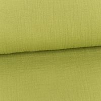 86601-Musselin-Stoff-Double-Gauze-einfarbig-limette-gruen-1-35m-Breite-86601-02.jpg Musselin Stoff Double Gauze einfarbig limette grün 1,35m Breite